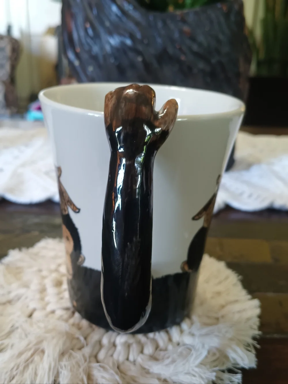 Vintage Pier 1 Imports Chimpanzee Coffee Mug